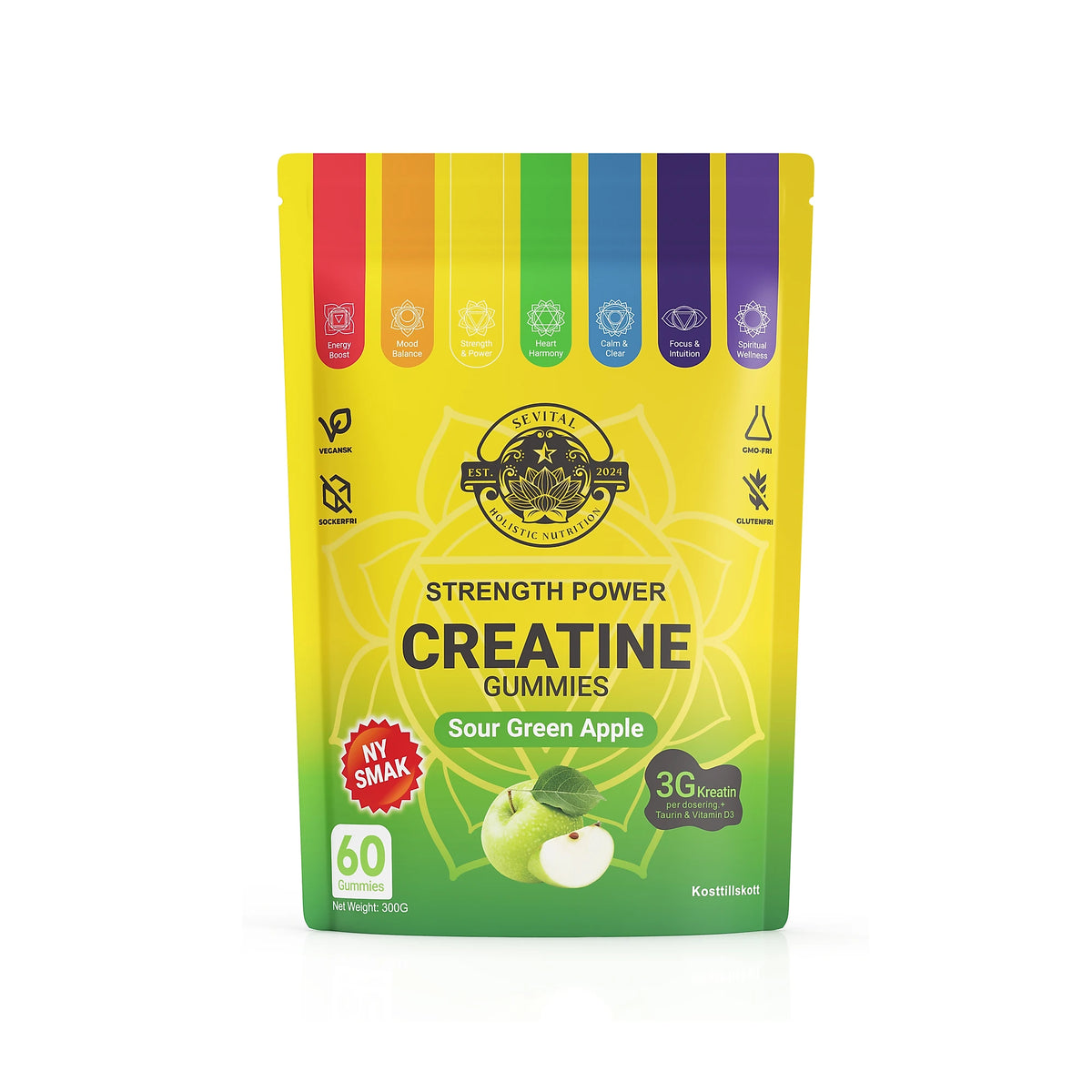 Sevital Kreatin Gummies 60 st, bild 3 av 3