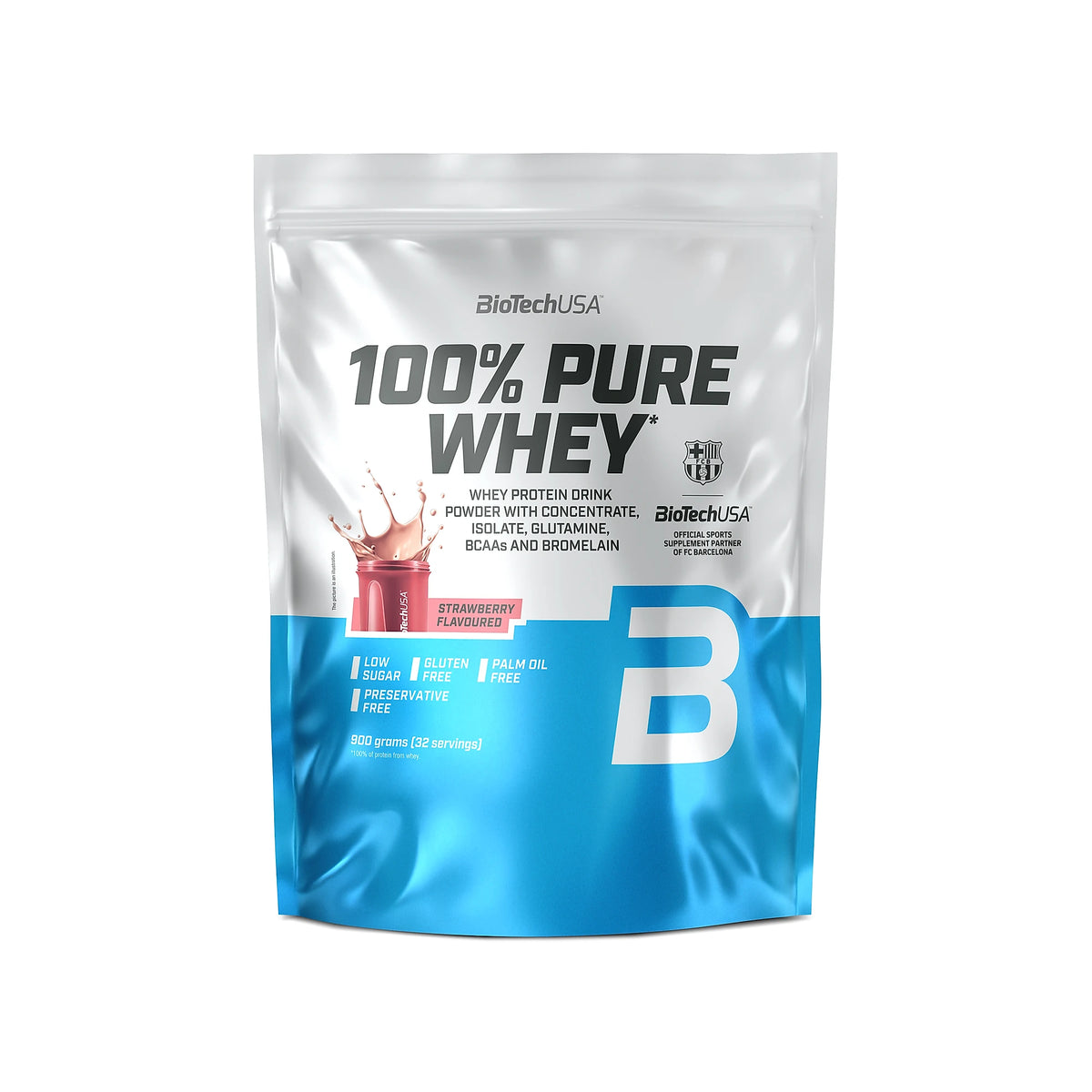 BioTechUSA 100% Pure Whey 900 g, bild 8 av 12