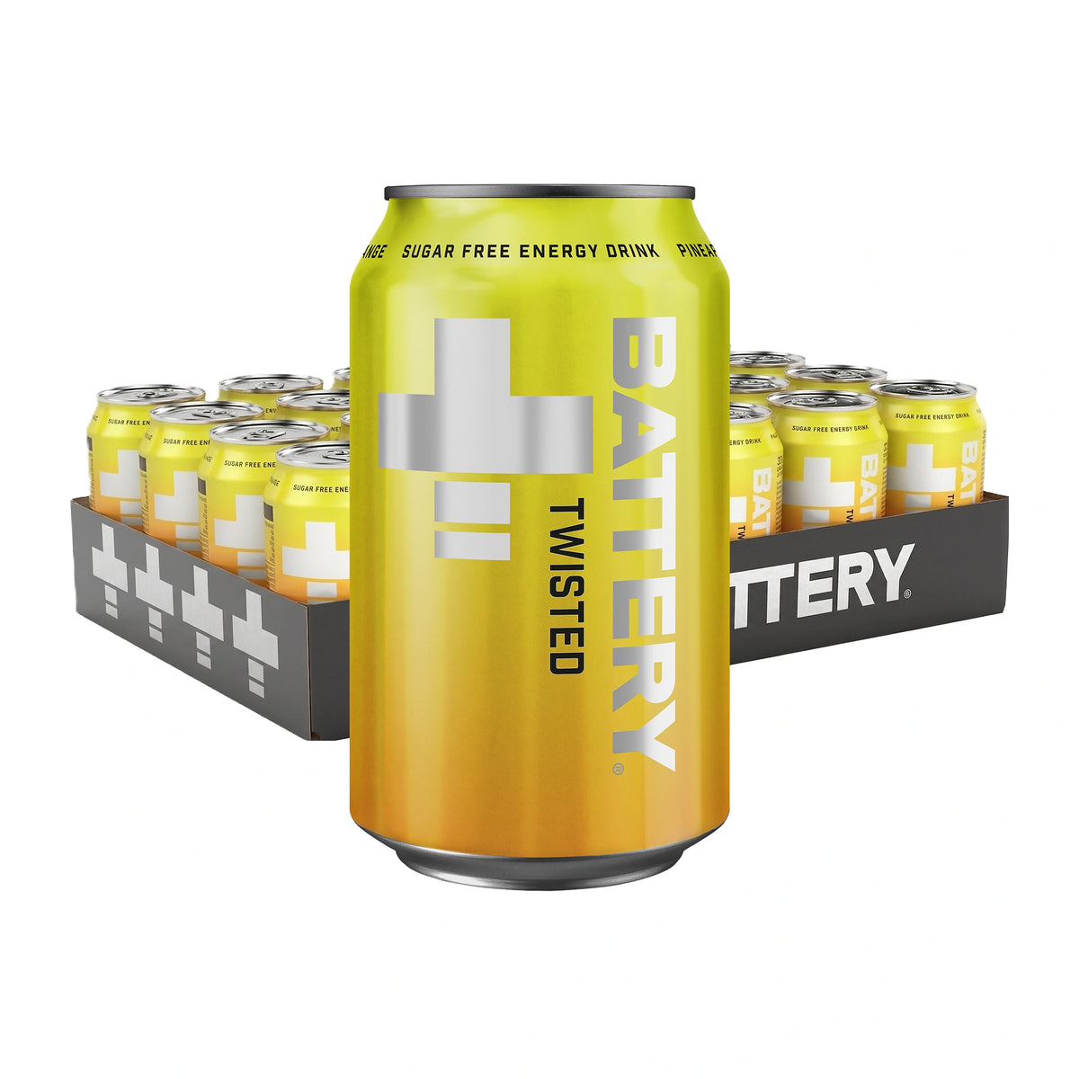 24 x Battery Energy Drink 330 ml Twisted Sugarfree