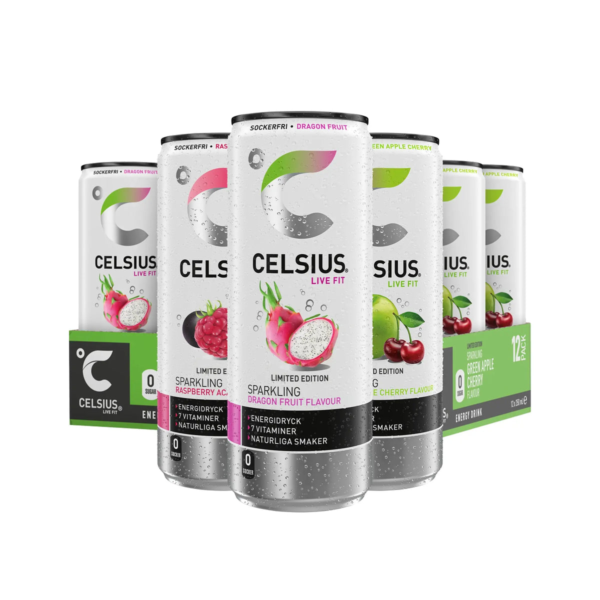 12 x Celsius 250 ml Mixflak