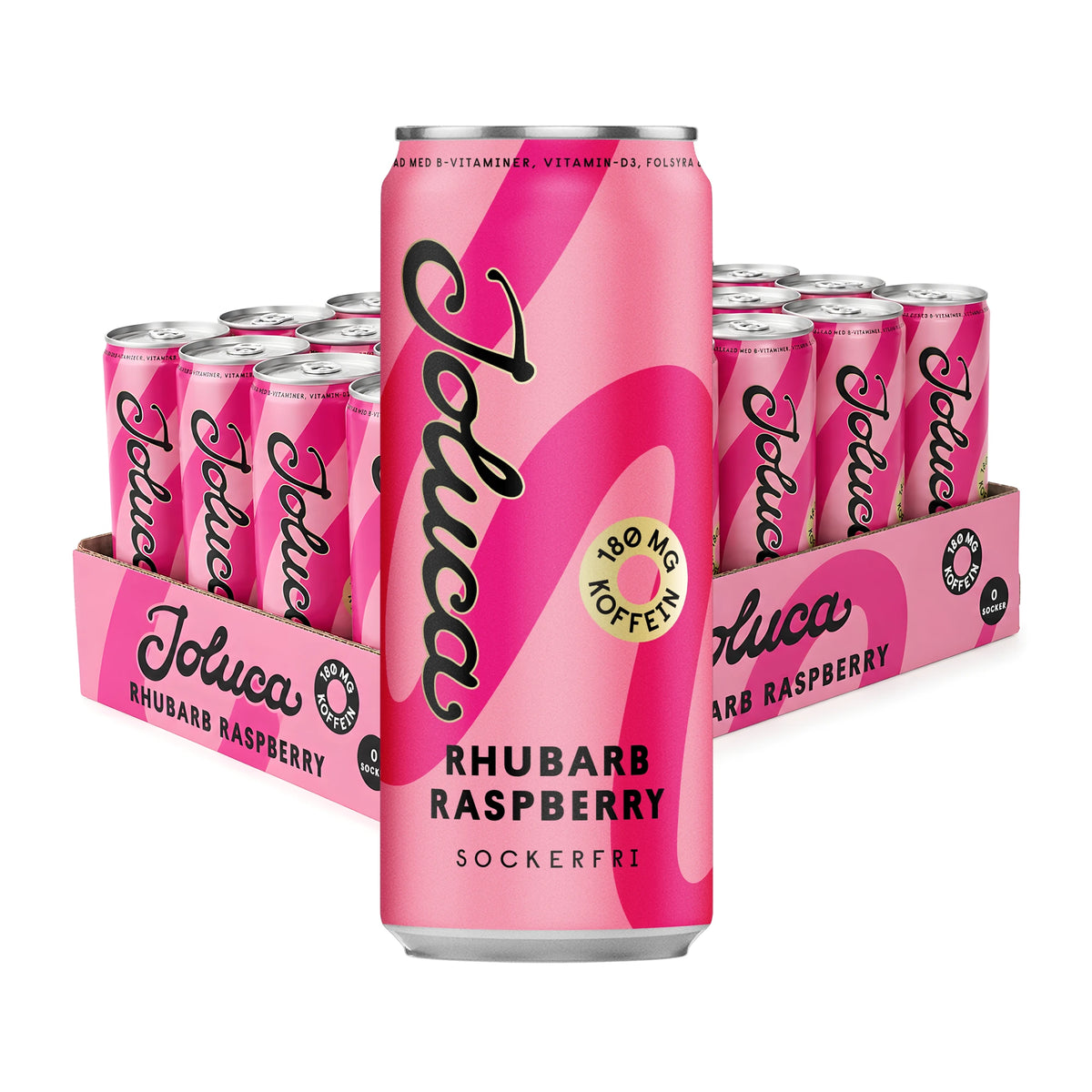 24 x Joluca 330 ml Rhubarb Raspberry, bild 1 av 1