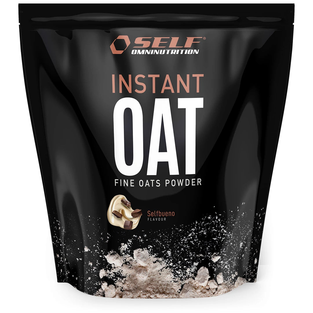 Self Omninutrition Instant Oat 1 kg havremjöl i en svart påse med smaken Selfbueno., bild 5 av 14