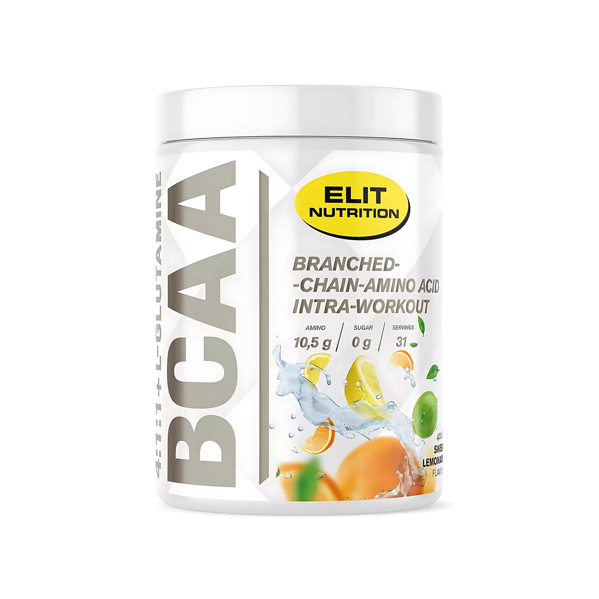 Elit Nutrition BCAA 4:1:1 + L-glutamine 400 g, bild 6 av 6