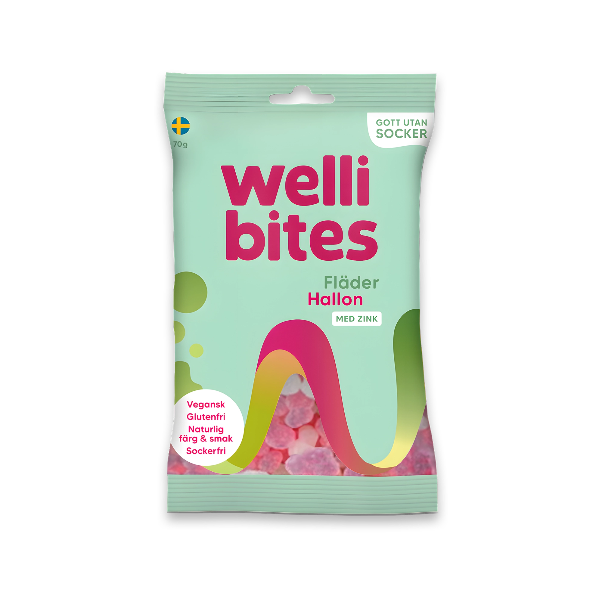 Wellibites Candy 70 g, bild 1 av 12