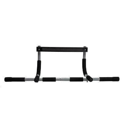 Virtufit Door Gym Multi för överkroppsträning, tillverkad i stål med svarta vadderade handtag för dörröppningar.